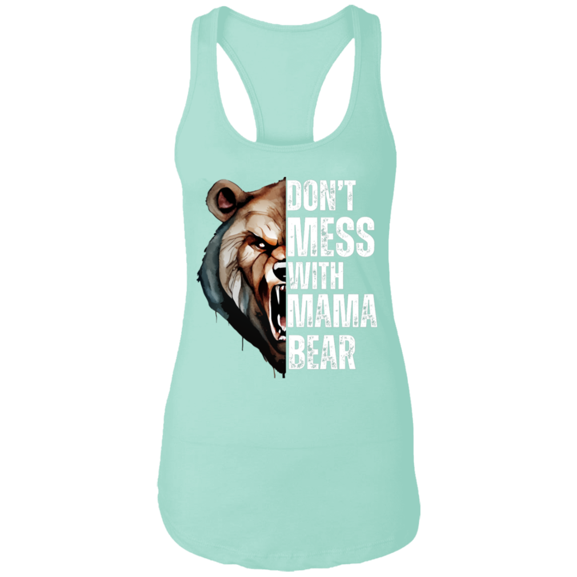 Mama Bear | Ladies Ideal Racerback Tank