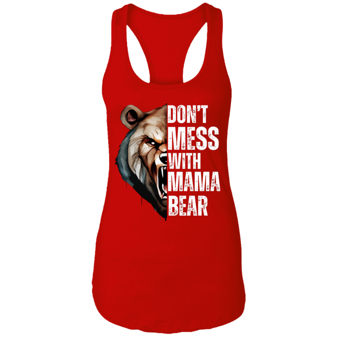 Mama Bear | Ladies Ideal Racerback Tank