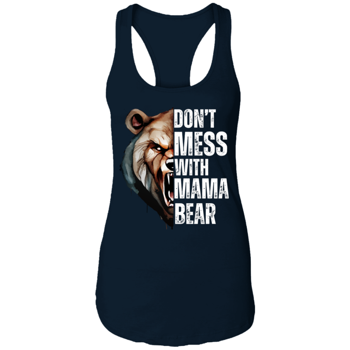 Mama Bear | Ladies Ideal Racerback Tank