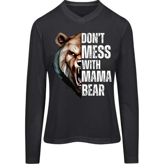 Mama Bear |  Team 365 Womens Zone Long Sleeve Tee