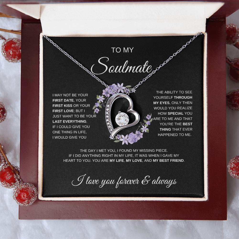 To My Soulmate | Love Forever Necklace