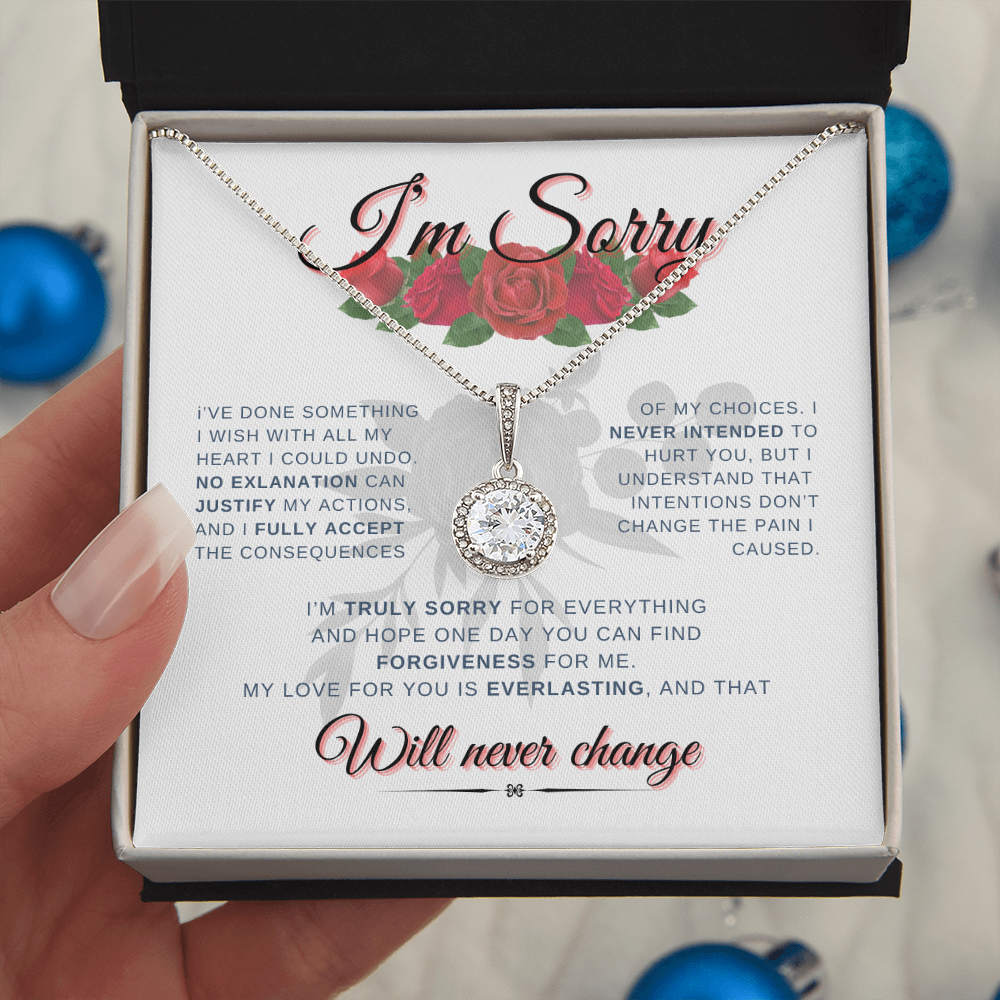 Will Never Change "I'm Sorry" | Eternal Hope Necklace