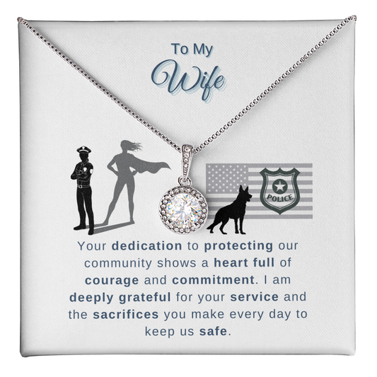 Police Wife - First Responders Eternal Hope Necklace