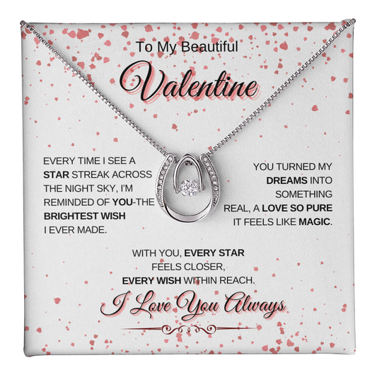 Lucky in Love Necklace: A Special Valentine's Day Keepsake