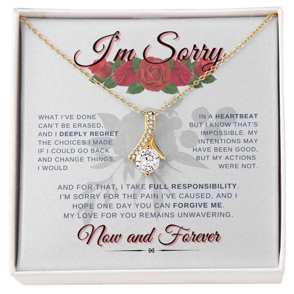 I'm Sorry Now & Forever | Alluring Beauty Necklace