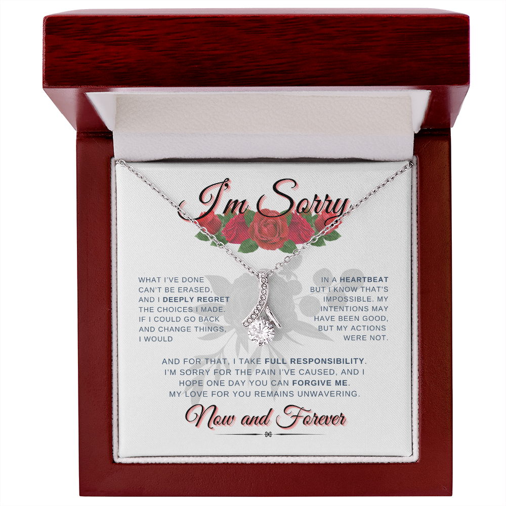 I'm Sorry Now & Forever | Alluring Beauty Necklace