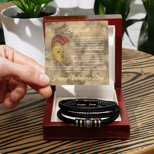 My Wonderful Boyfriend | Warrior Valentine's Day | Love you Forever Bracelet