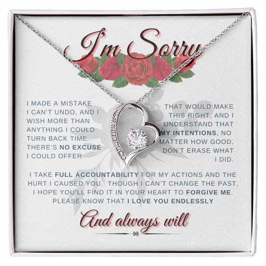 Say I'm Sorry | Forever Love Necklace