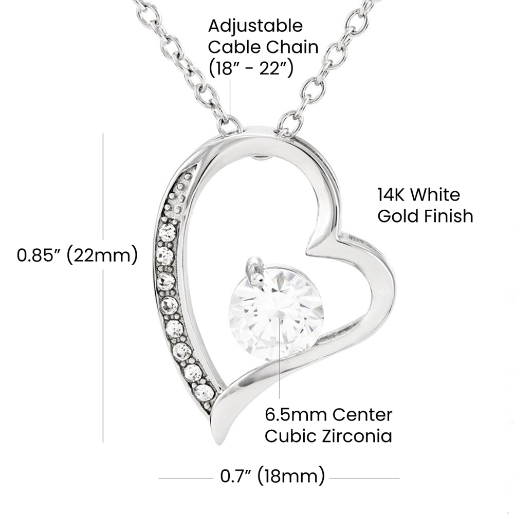 Happy Valentine's Day | To My Soulmate | Forever Love Necklace