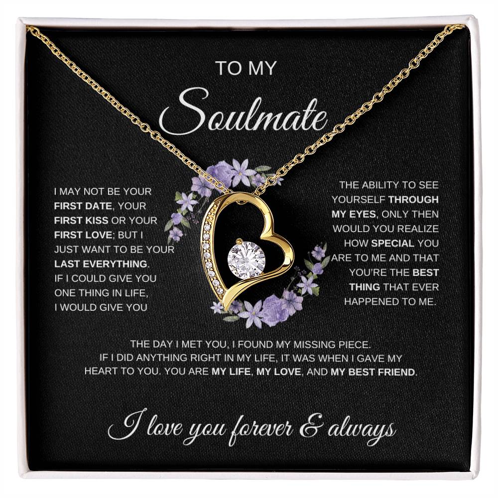 To My Soulmate | Love Forever Necklace